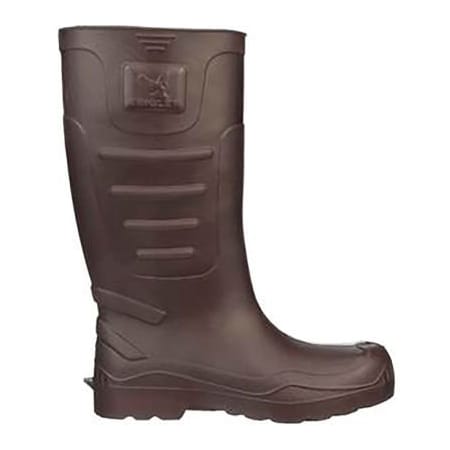 Tingley Airgo Ultra Lightweight Knee Boot, Men's Size 6, 15"H, Plain Toe, Cleated Outsole, Brown 21144.06